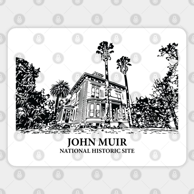 John Muir National Historic Site Sticker by Lakeric